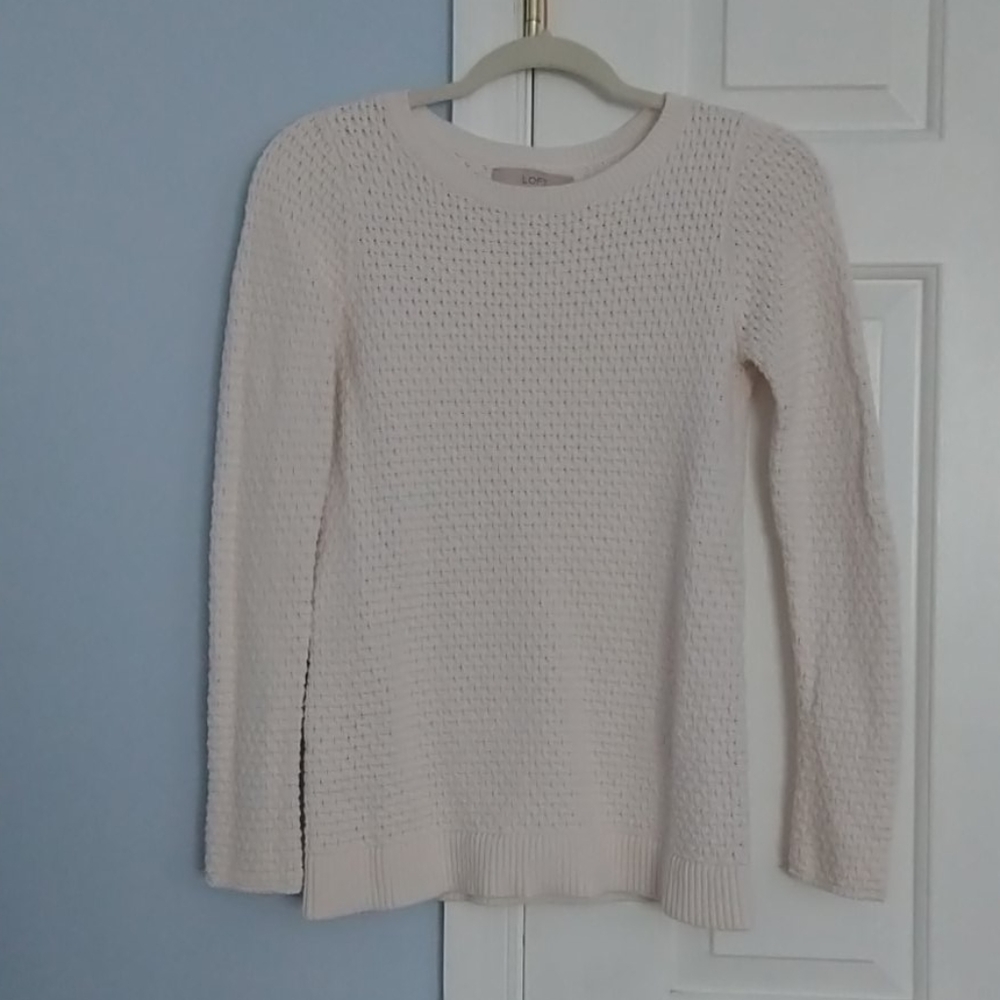 And Taylor Loft cable sweater